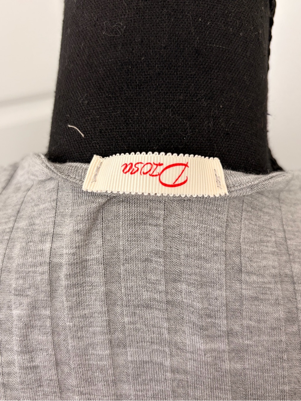 Long Open-Front Ribbed Cardigan - Picture 4 of 4